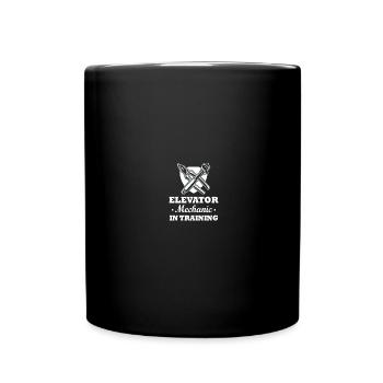 Technicien d’ascenseur Mécanicien d’ascenseur - Mug uni - noir - Devant