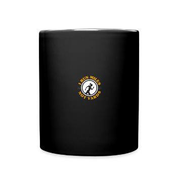 Ski de fond Coureurs Ski de fond - Mug uni - noir - Devant