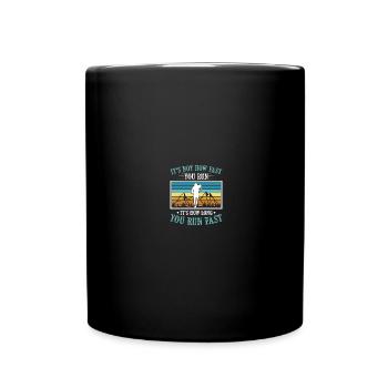 Ski de fond Coureurs Ski de fond - Mug uni - noir - Devant