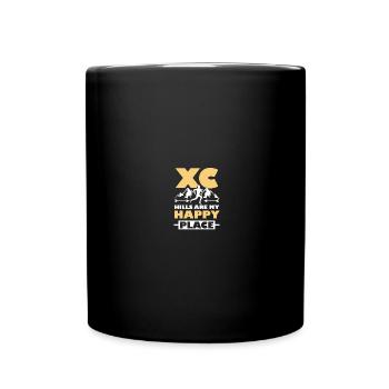 Ski de fond Coureurs Ski de fond - Mug uni - noir - Devant