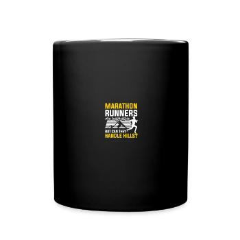 Ski de fond Coureurs Ski de fond - Mug uni - noir - Devant