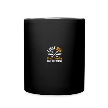 Ski de fond Coureurs Ski de fond - Mug uni - noir - Devant