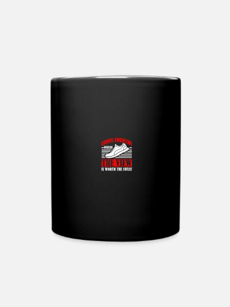 Ski de fond Coureurs Ski de fond - Mug uni - noir
