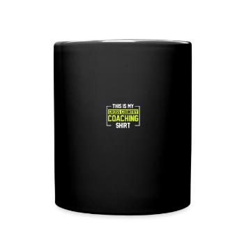 Entraîneur de cross-country - Mug uni - noir - Devant