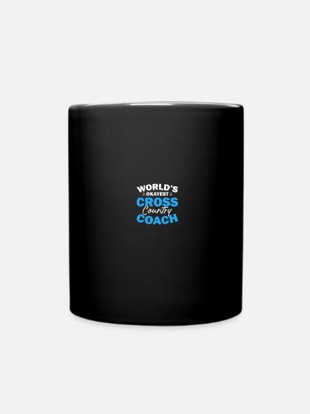 Cross Country Trainer - Tasse einfarbig - Schwarz