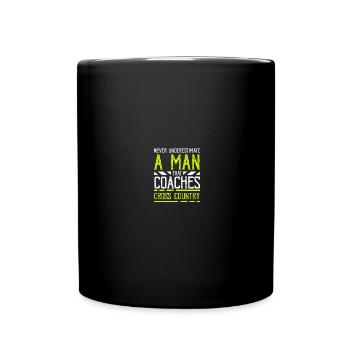 Entraîneur de cross-country - Mug uni - noir - Devant