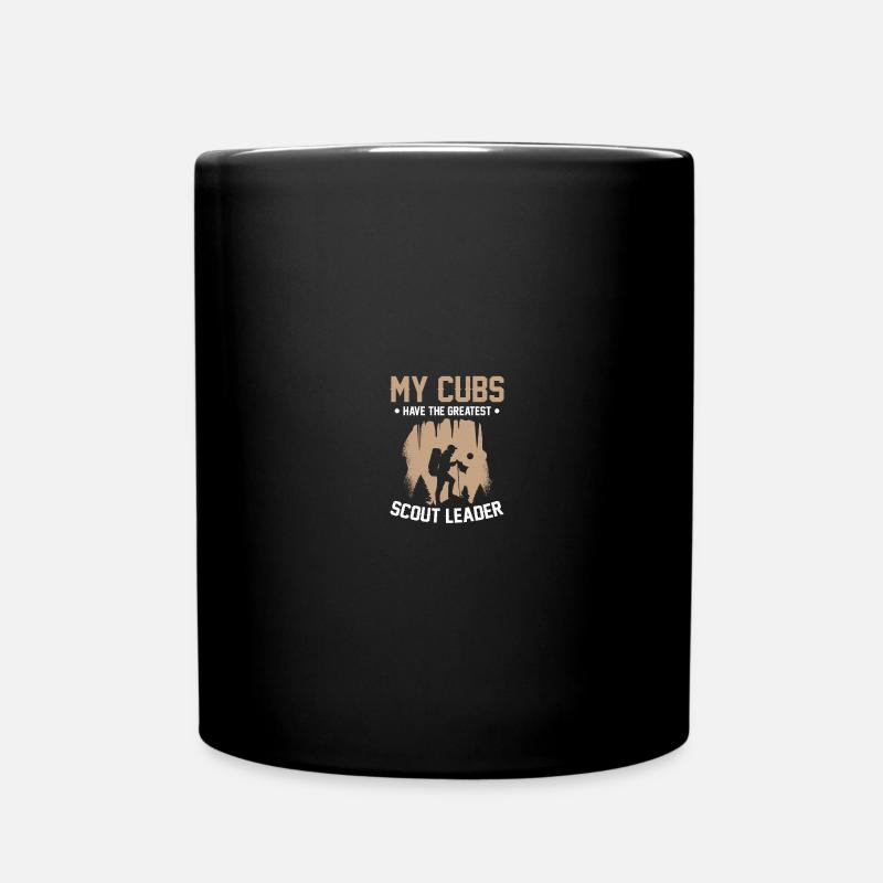 Chef scout - Mug uni - noir