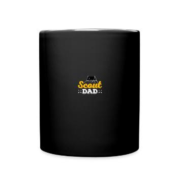 Pfadfinderführer - Tasse einfarbig - Schwarz - Vorne