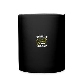 Pfadfinderführer - Tasse einfarbig - Schwarz - Vorne