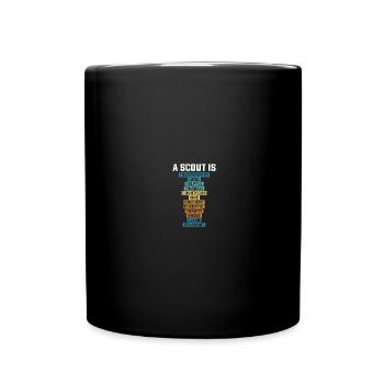 Scouting Scouts - Full Colour Mug - black - Front