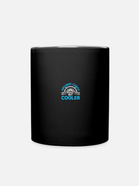 Archery Coach - Full Colour Mug - black