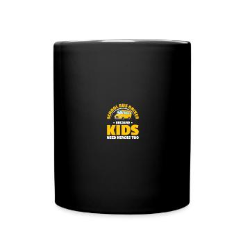 Bus driver School bus driver - Full Colour Mug - black - Front