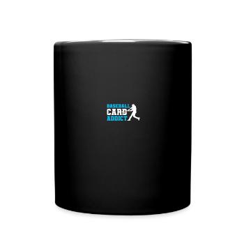 Baseball Card Collector Baseball Card - Mug uni - noir - Devant
