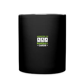 Baseball Card Collector Baseball Card - Mug uni - noir - Devant
