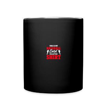 Baseball Card Collector Baseball Card - Mug uni - noir - Devant