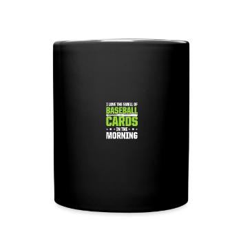 Baseball Card Collector Baseball Card - Mug uni - noir - Devant