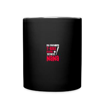 Teeball Tee Ball Tball Mom - Tasse einfarbig - Schwarz - Vorne