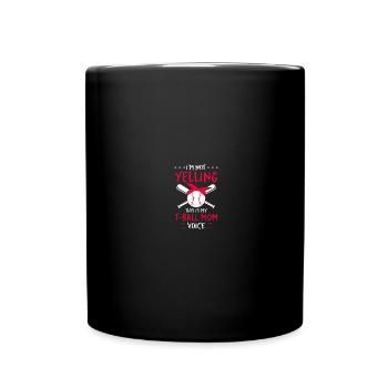 Teeball Tee Ball Tball Mom - Tasse einfarbig - Schwarz - Vorne