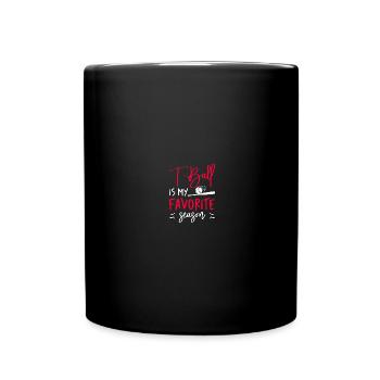 Teeball Tee Ball Tball Mom - Tasse einfarbig - Schwarz - Vorne