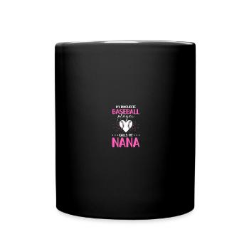 Baseball Mom - Full Colour Mug - black - Front