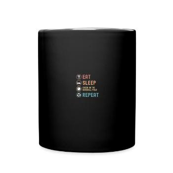 Baseball Mom - Full Colour Mug - black - Front