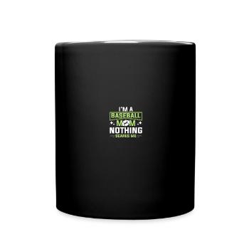 Baseball Mom - Full Colour Mug - black - Front