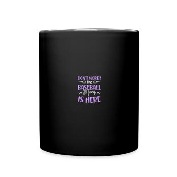 Baseball Mom - Full Colour Mug - black - Front