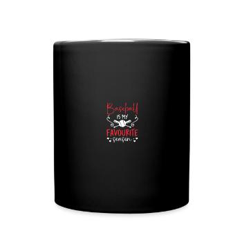 Baseball Mom - Full Colour Mug - black - Front
