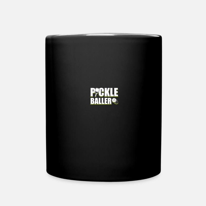 Pickle Ball Pickleball Cuisine - Mug uni - noir