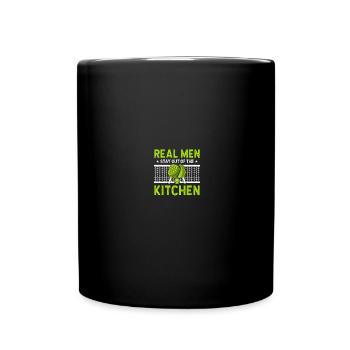 Pickle Ball Pickleball Kitchen - Full Colour Mug - black - Front
