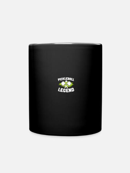 Pickle Ball Pickleball Küche - Tasse einfarbig - Schwarz