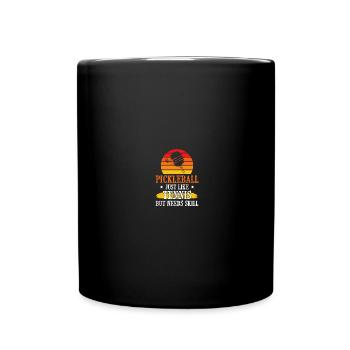 Pickle Ball Pickleball Cuisine - Mug uni - noir - Devant