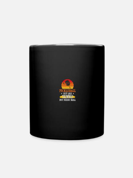 Pickle Ball Pickleball Cuisine - Mug uni - noir