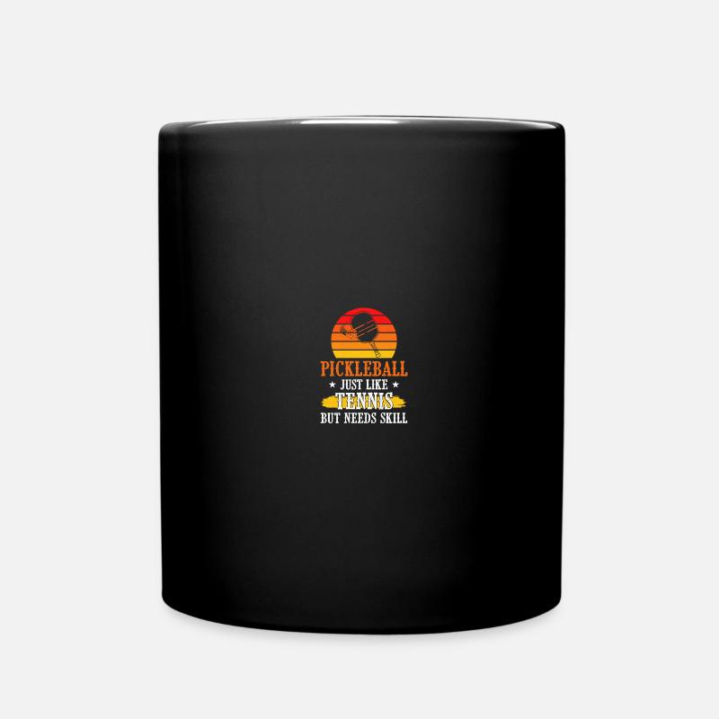Pickle Ball Pickleball Cuisine - Mug uni - noir