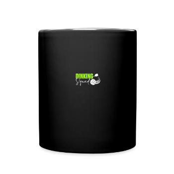 Pickle Ball Pickleball Kitchen - Full Colour Mug - black - Front