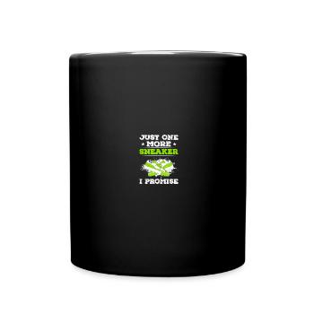 Schuhsammler Sneaker Sammler Sneakerhead - Tasse einfarbig - Schwarz - Vorne