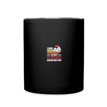 Schuhsammler Sneaker Sammler Sneakerhead - Tasse einfarbig - Schwarz - Vorne
