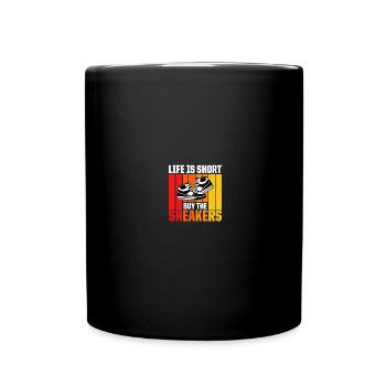 Schuhsammler Sneaker Sammler Sneakerhead - Tasse einfarbig - Schwarz - Vorne