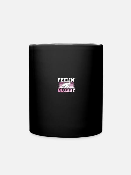 Blob-Fisch Blobfisch - Tasse einfarbig - Schwarz