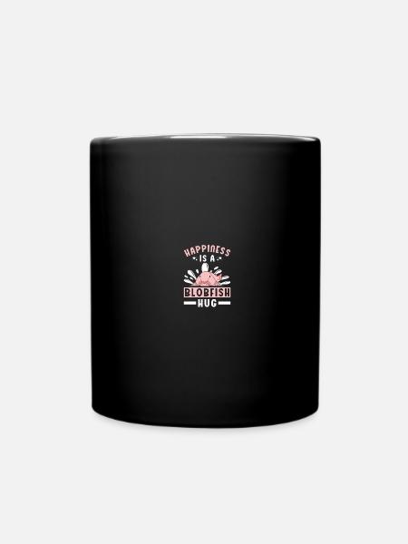 Blob-Fisch Blobfisch - Tasse einfarbig - Schwarz