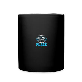 Lancer du poids sportif Athlétisme - Mug uni - noir - Devant
