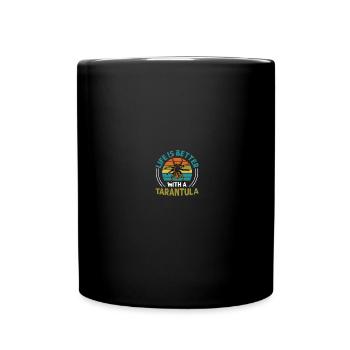 Spider Lovers Tarantula Owners - Full Colour Mug - black - Front