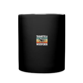 Spinnenliebhaber Tarantula-Besitzer - Tasse einfarbig - Schwarz - Vorne