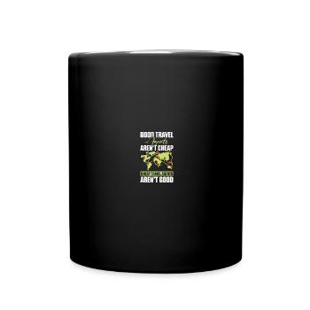 Holiday Planner Travel Agency Travel Agency - Full Colour Mug - black - Front