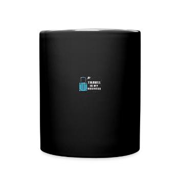 Holiday Planner Travel Agency Travel Agency - Full Colour Mug - black - Front
