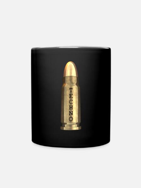 | De la Techno Sombre Hard Techno | Acid Techno Religion - Mug uni - noir