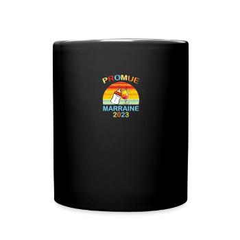 Marraine 2023 - Mug uni - noir - Devant