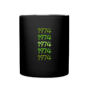 Year 1974 - Full Colour Mug - black - Front
