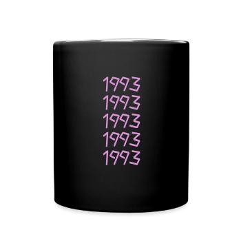 Retro 1993 - Full Colour Mug - black - Front