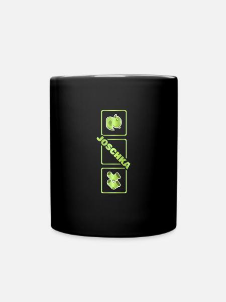 Kind Joschka - Tasse einfarbig - Schwarz